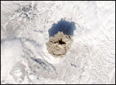 Eruption of Shiveluch Volcano, Kamchatka Peninsula