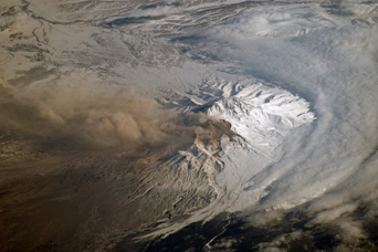 Plume at Shiveluch Volcano, Kamchatka Peninsula, Russia - related image preview