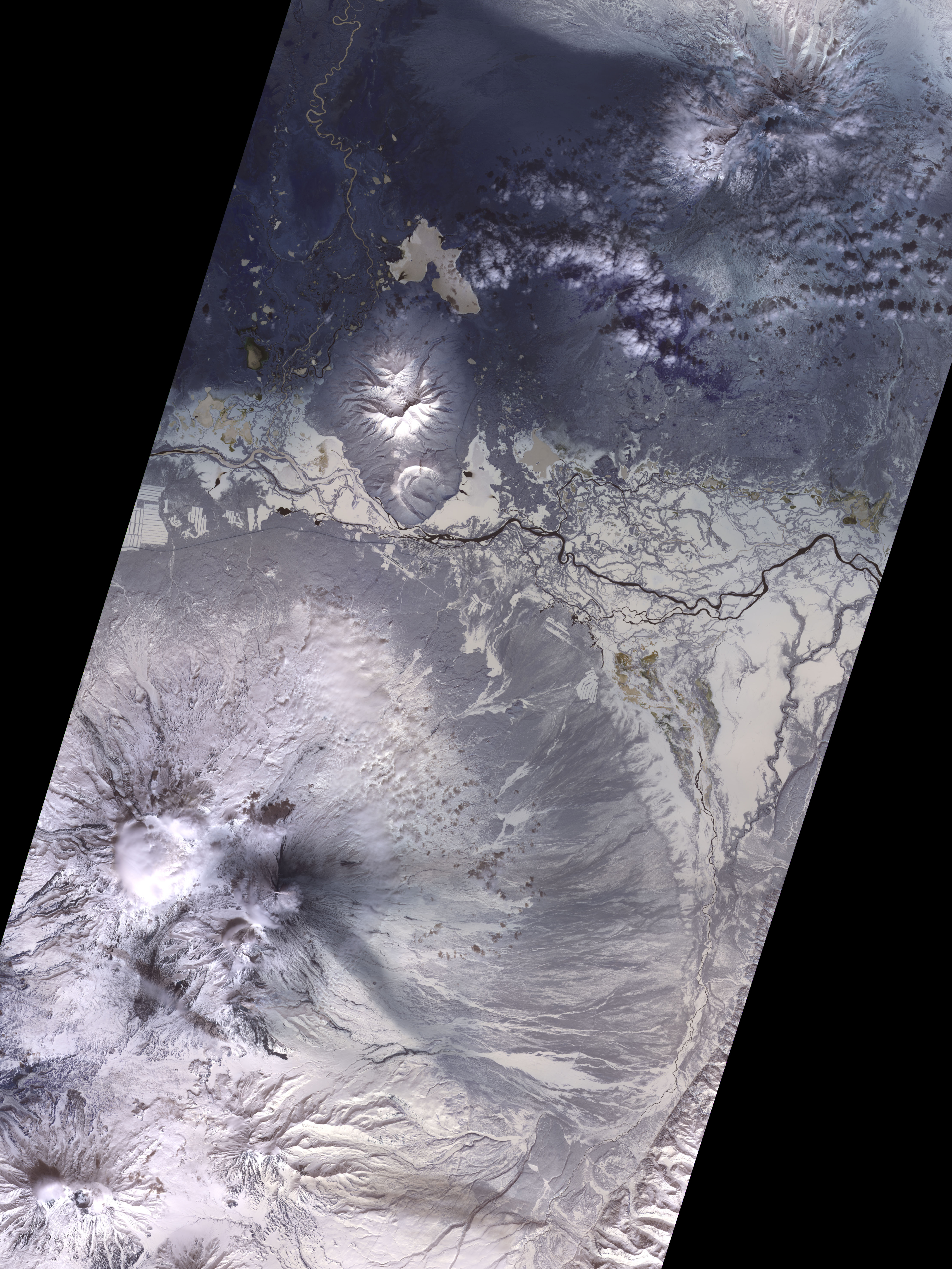 Shiveluch and Klyuchevskaya Volcanoes - related image preview