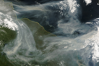 Smoke over Hudson Bay - related image preview