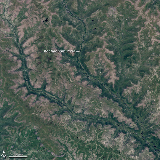 Kochechum River, Central Siberian Plateau - related image preview