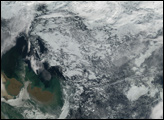 Sea Ice Retreat in the East Siberian Sea