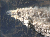 Smoke Plumes over Idaho and Montana - selected image