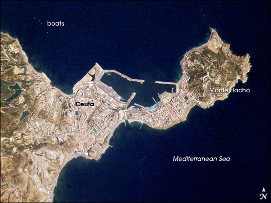 Ceuta, Northern Africa 
