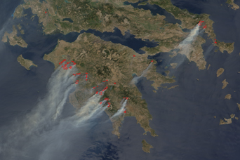 Deadly Fires in Greece - related image preview