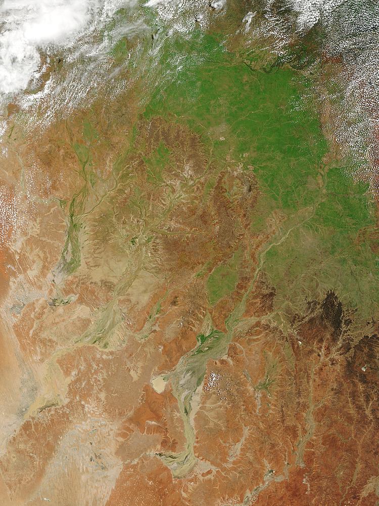 Floods and green-up in Queensland, Australia - related image preview