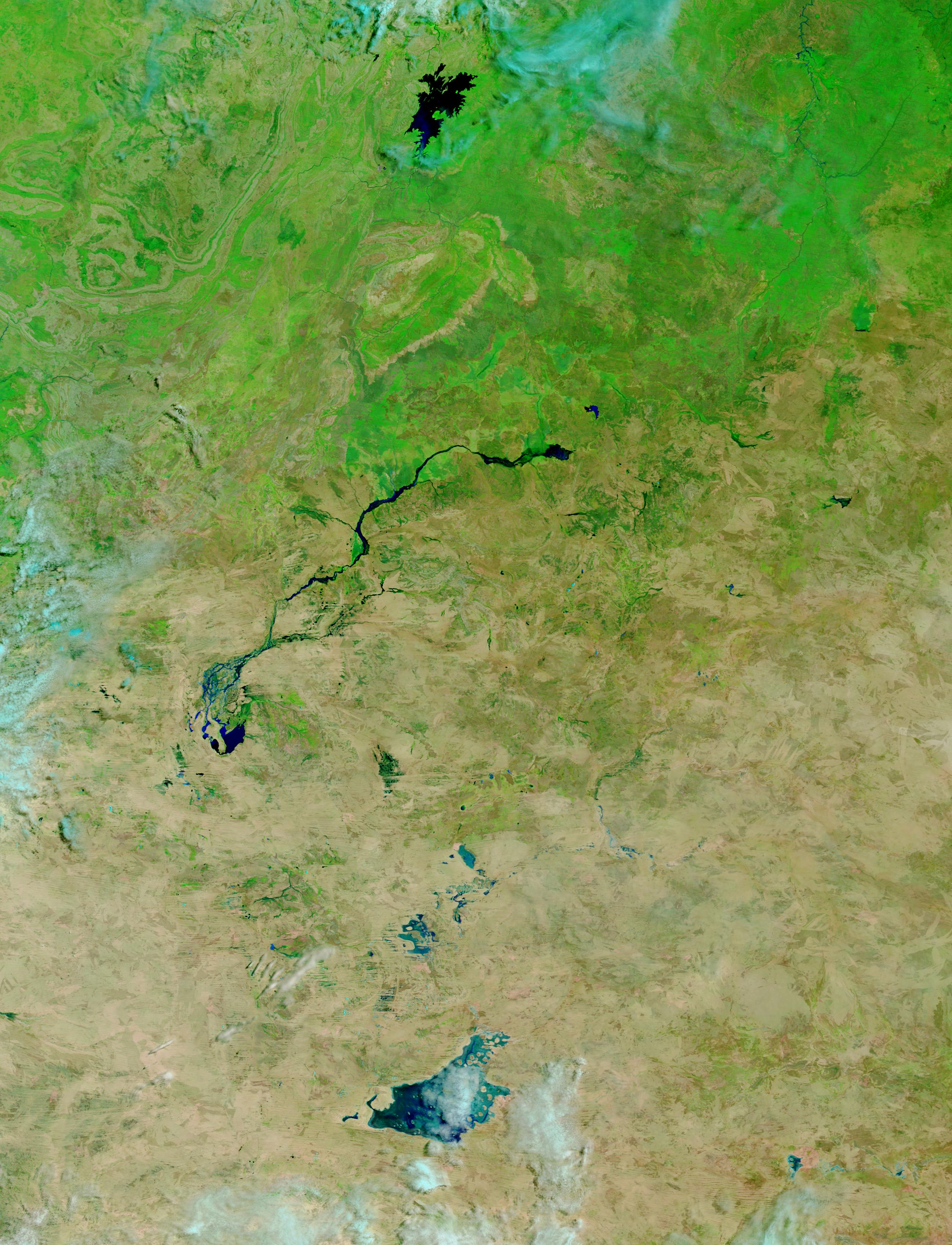 Floods in Western Australia (false color) - related image preview