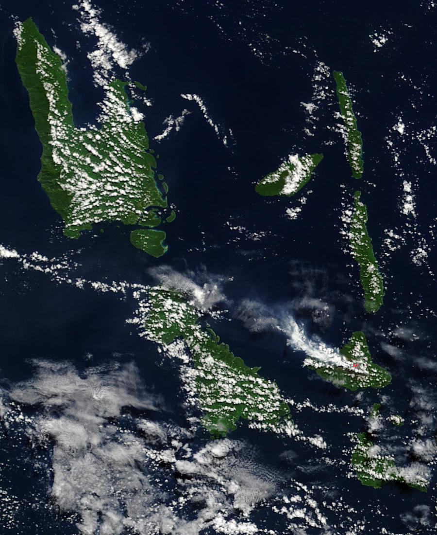 Ash plume from Ambrym Volcano, Vanuatu - related image preview