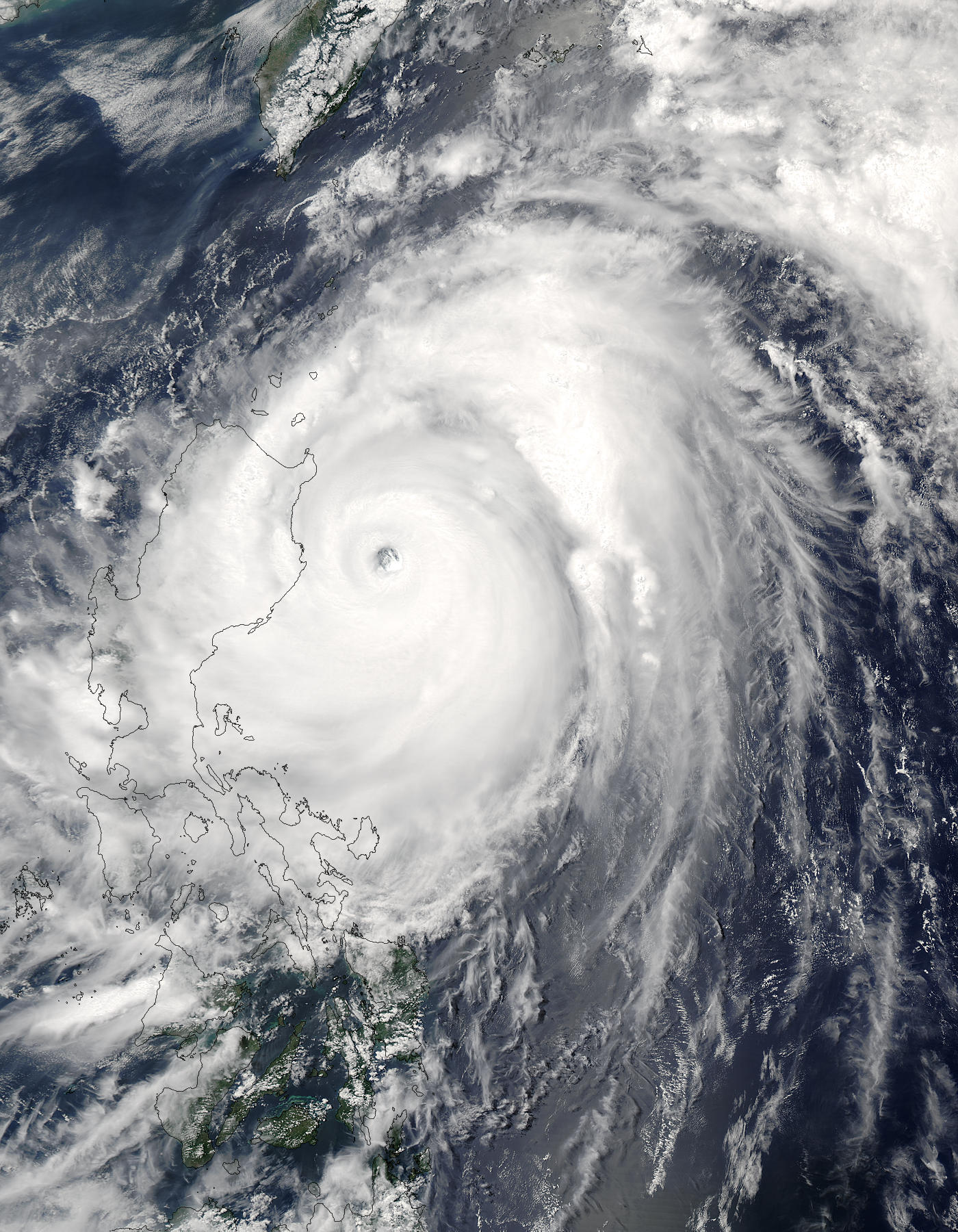 Super Typhoon Nida (04W) over the Philippines - related image preview