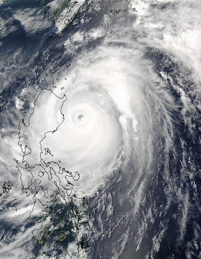 Super Typhoon Nida (04W) over the Philippines - related image preview