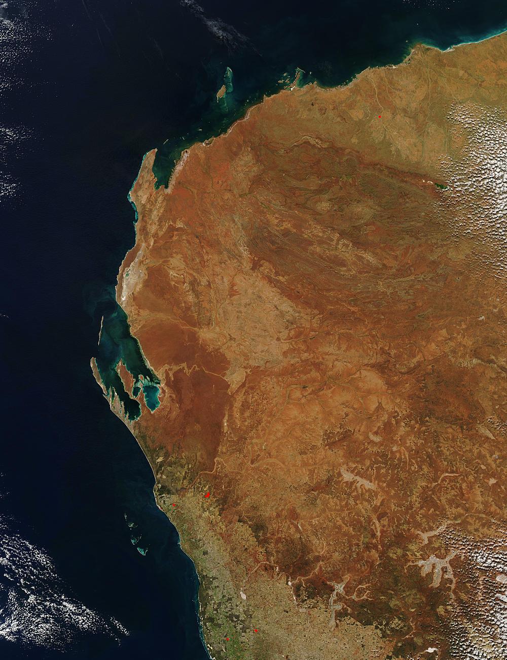 NASA Visible Earth: Western Australia