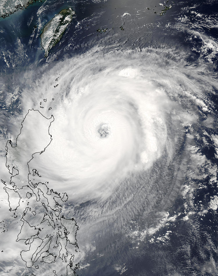 Typhoon Mindulle (10W) approaching the Philippines - related image preview