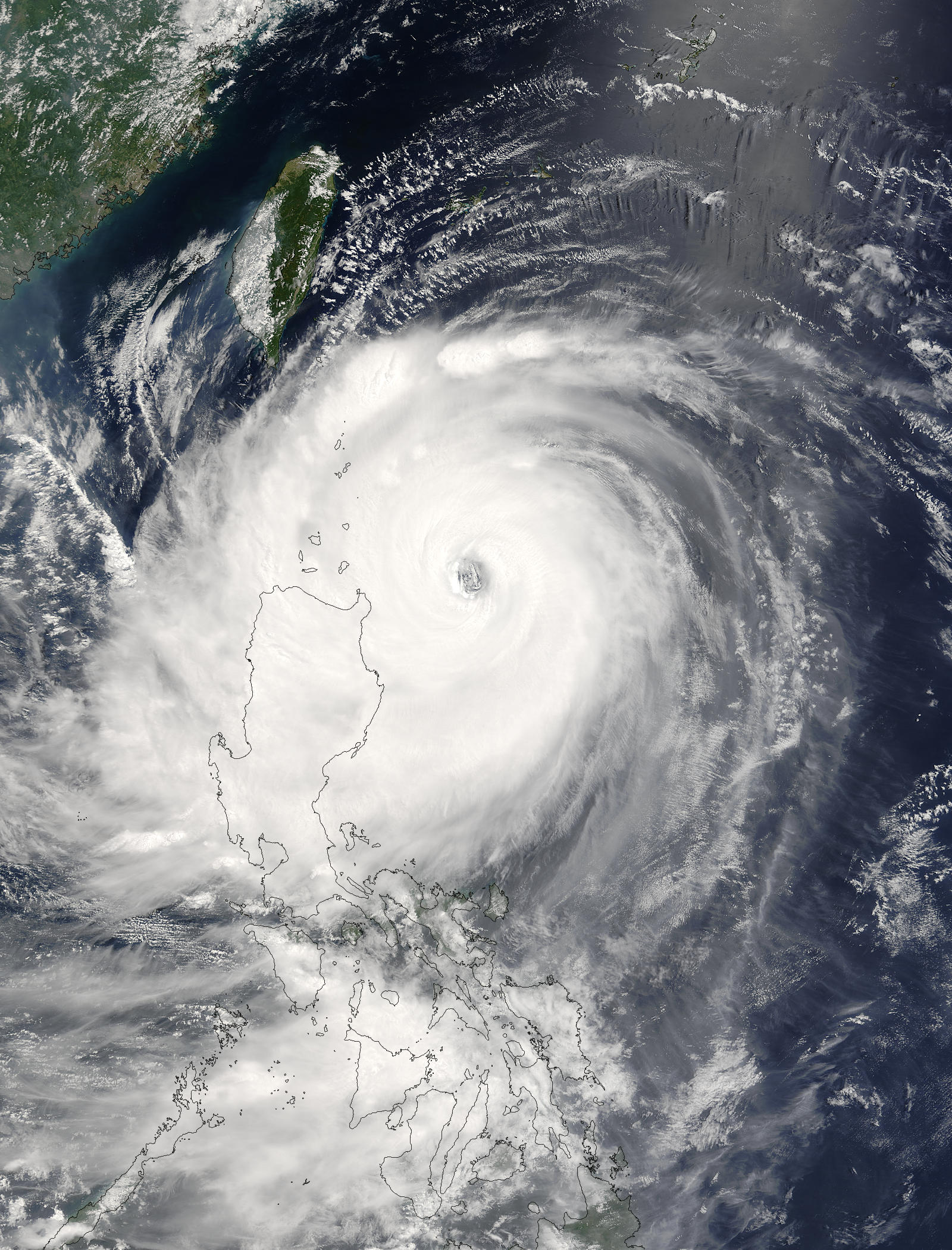 Typhoon Mindulle (10W) over the Philippines - related image preview