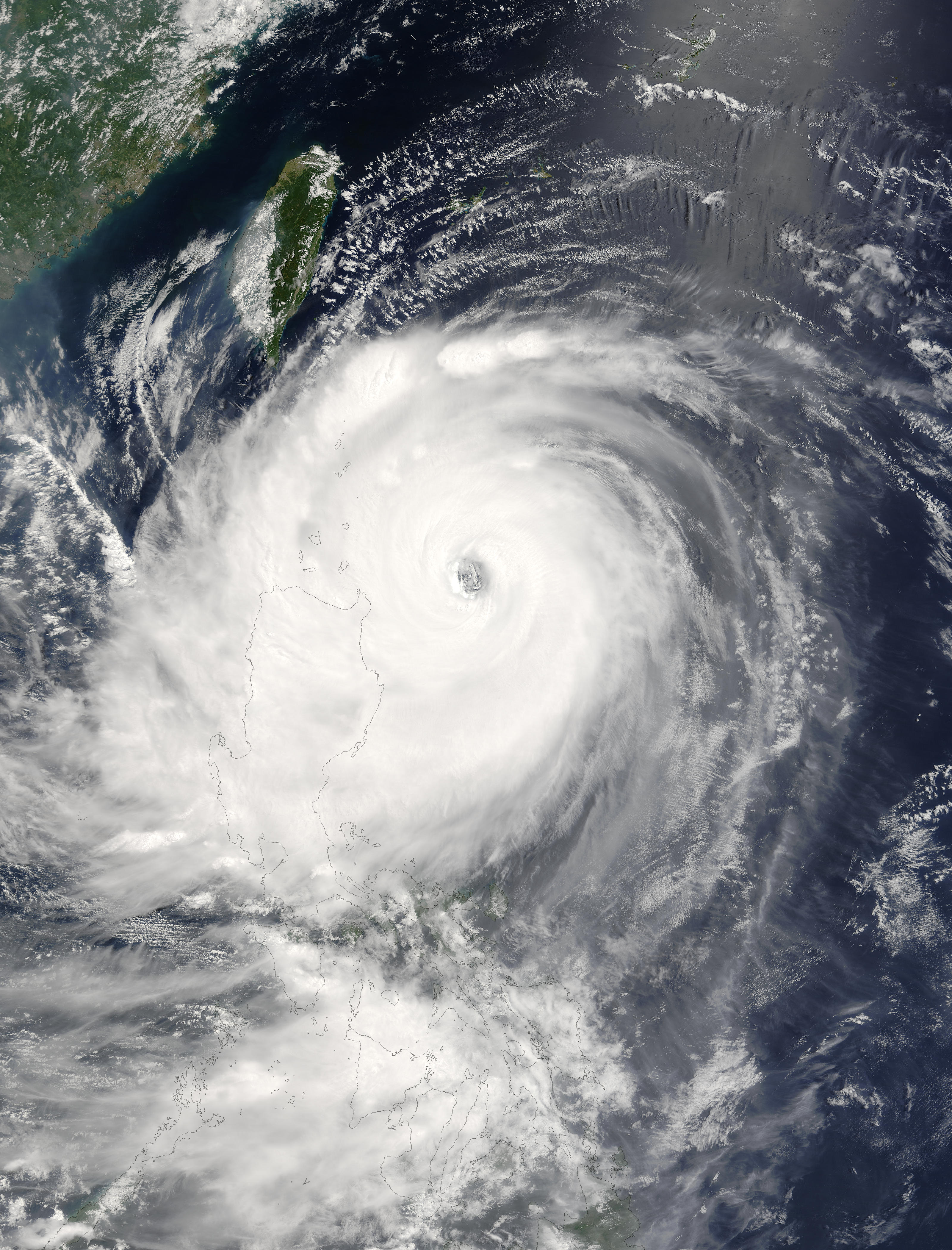 Typhoon Mindulle (10W) over the Philippines - related image preview