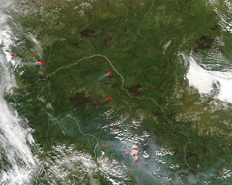Burn scars in Central Alaska - related image preview