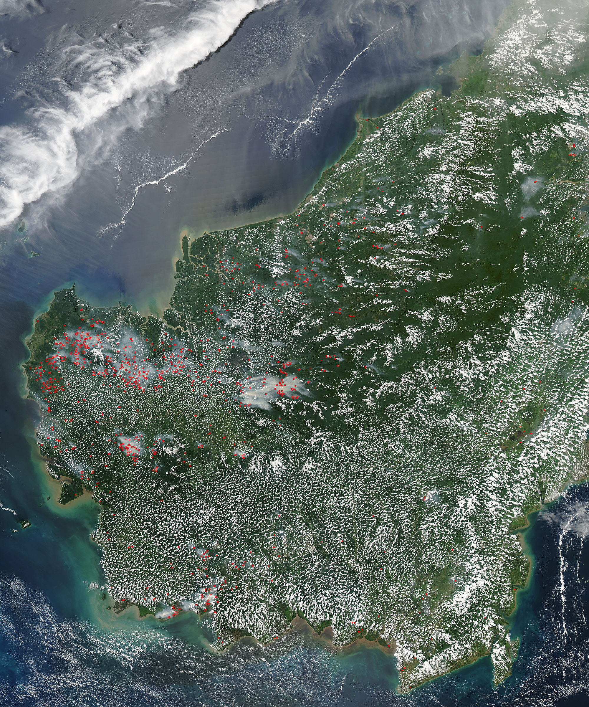 Fires across Borneo - related image preview