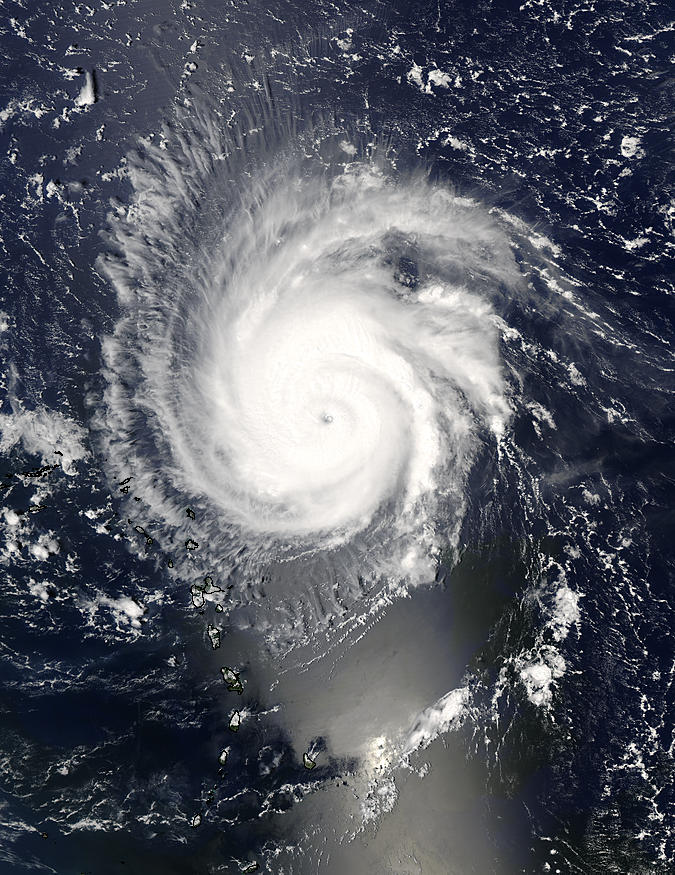 Hurricane Frances (06L) over the Lesser Antilles - related image preview