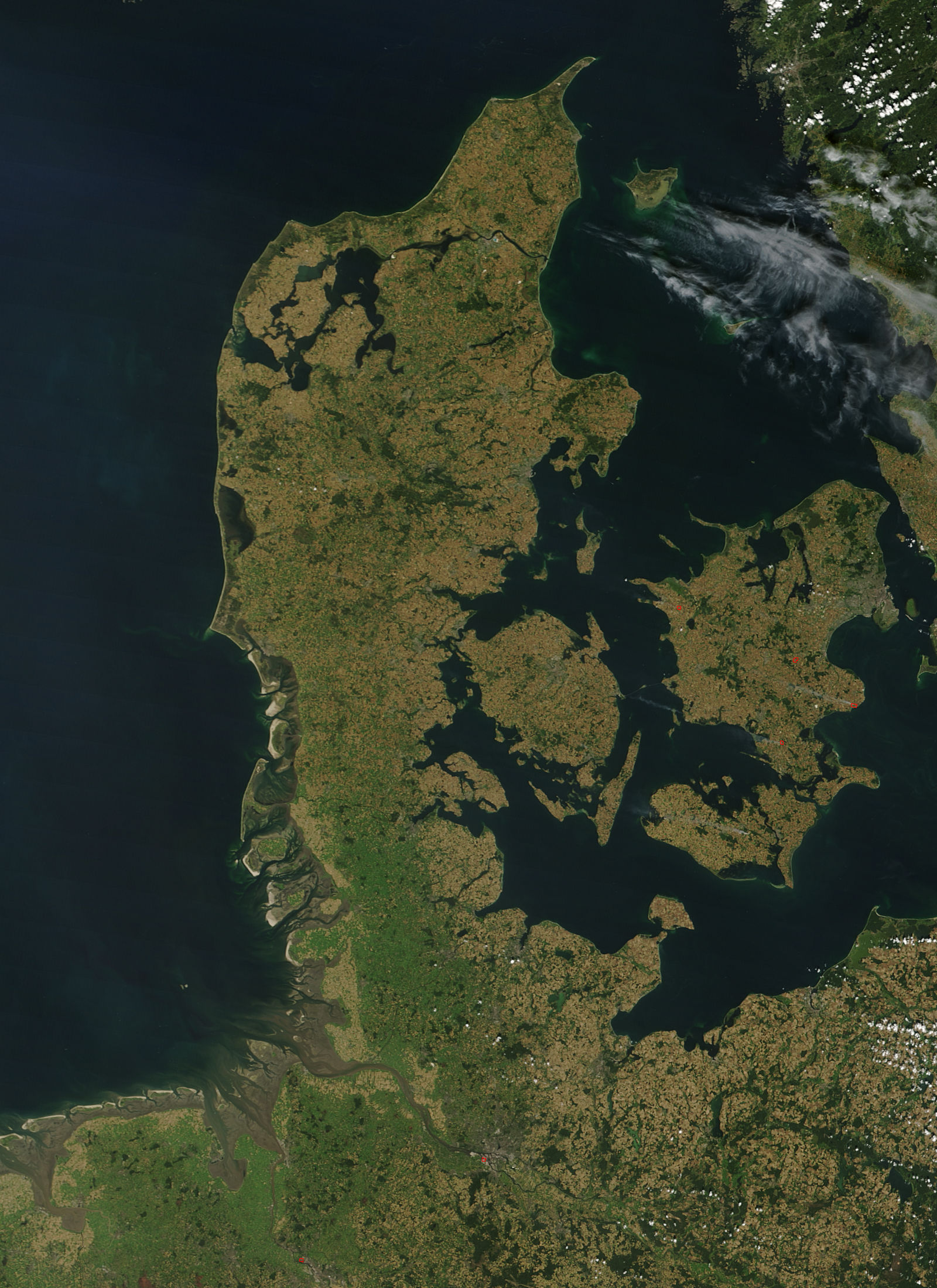 NASA Visible Earth: Denmark
