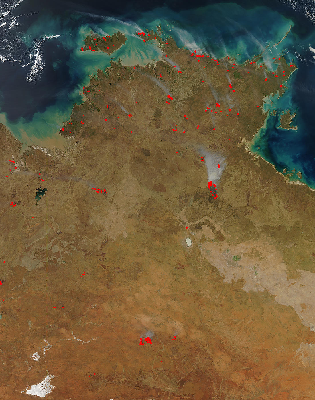 Fires in northern Australia - related image preview