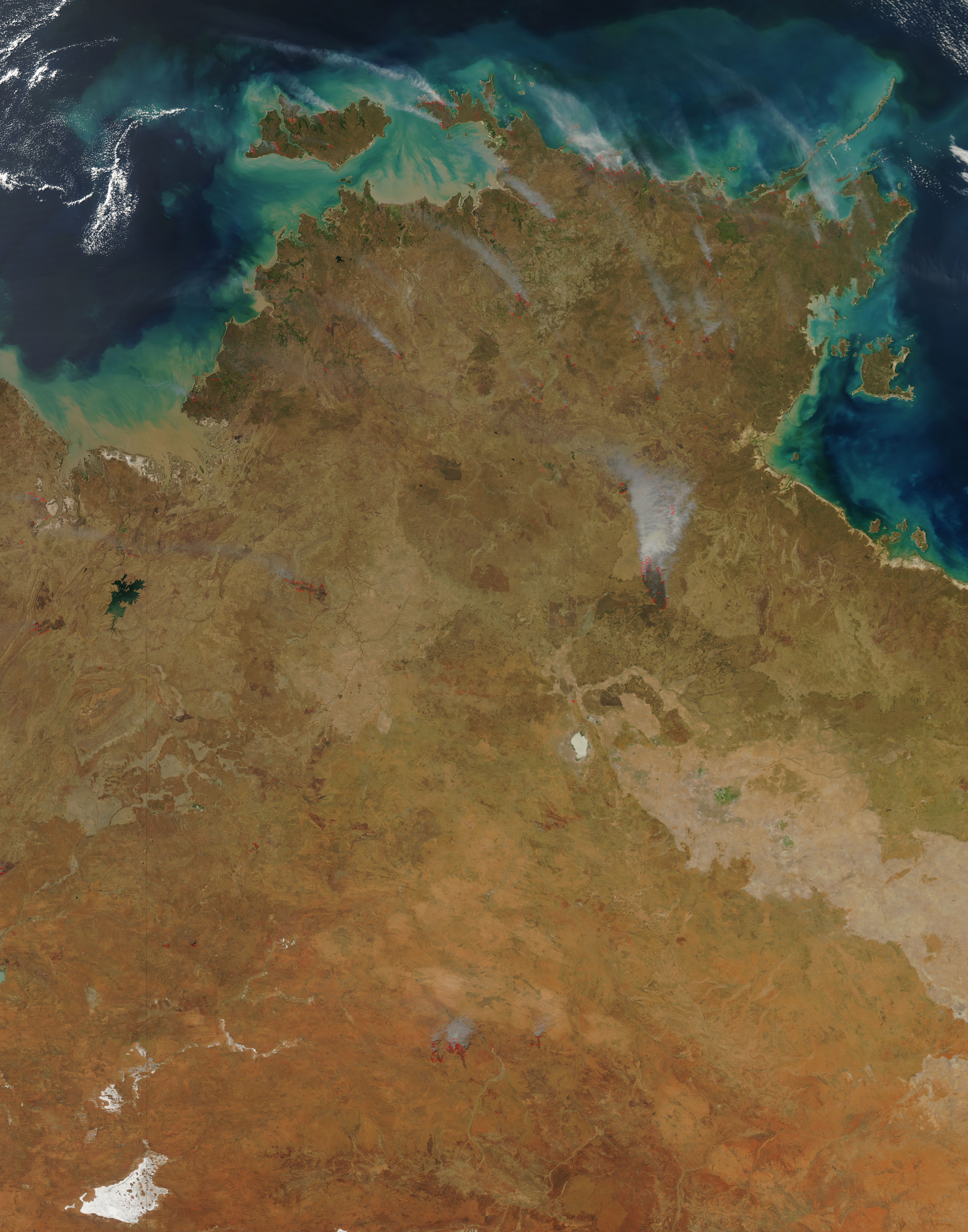 Fires in northern Australia - related image preview