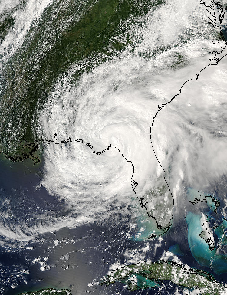 Tropial Storm Frances (06L) over Florida - related image preview