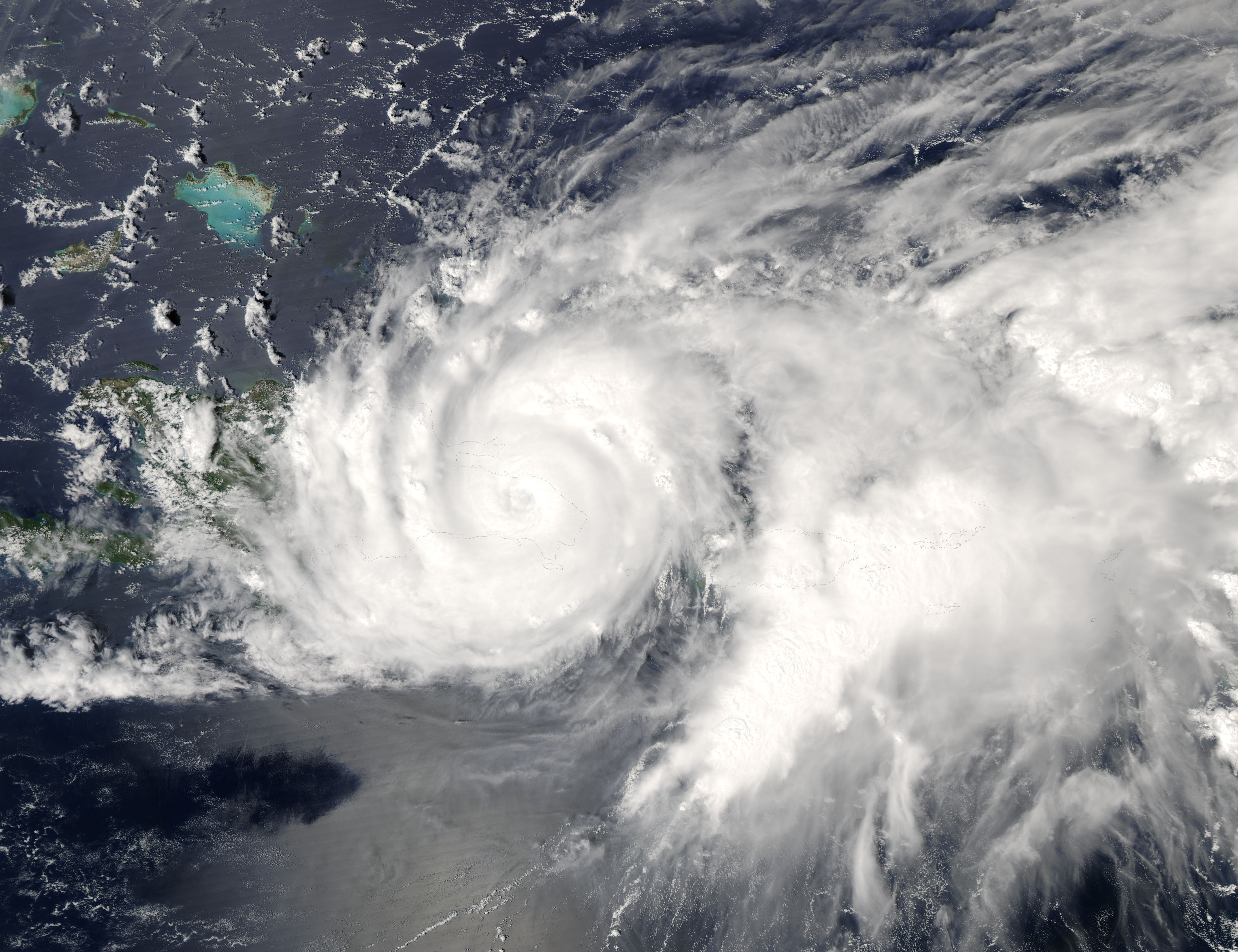 Tropical Storm Jeanne (11L) over the Dominican Republic - related image preview