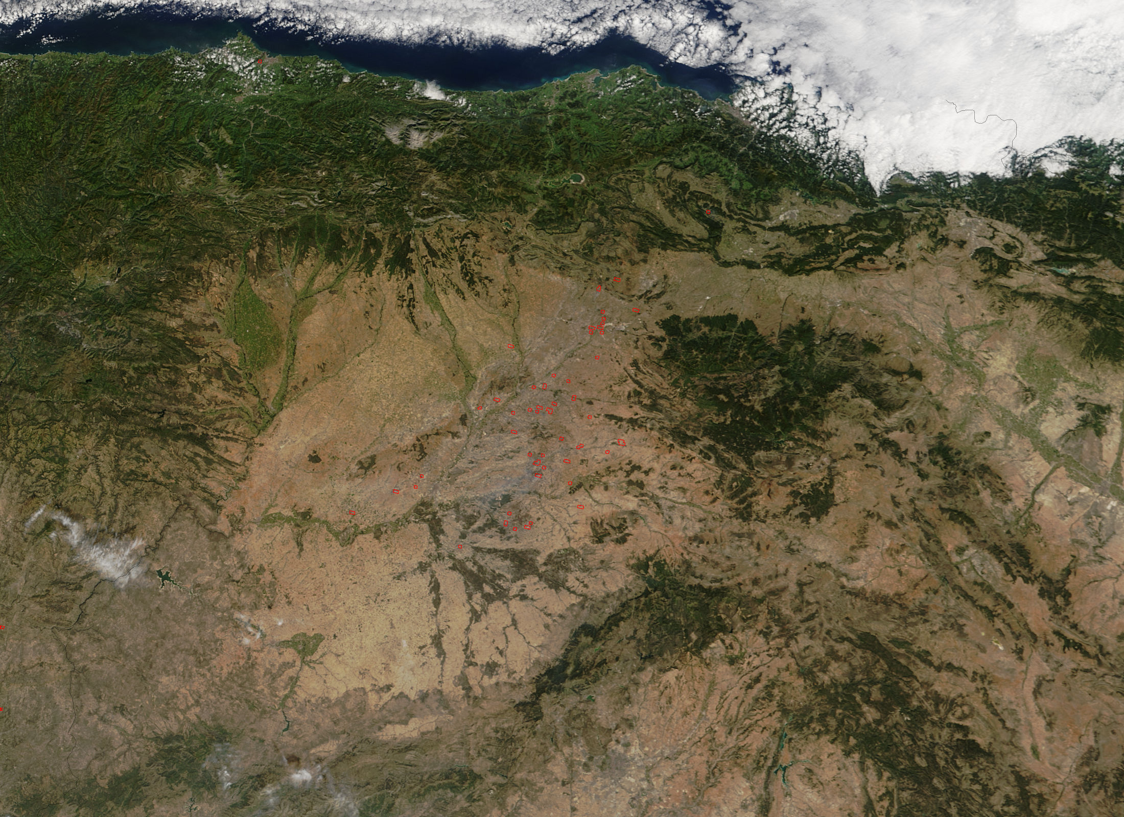 Fires in northern Spain - related image preview