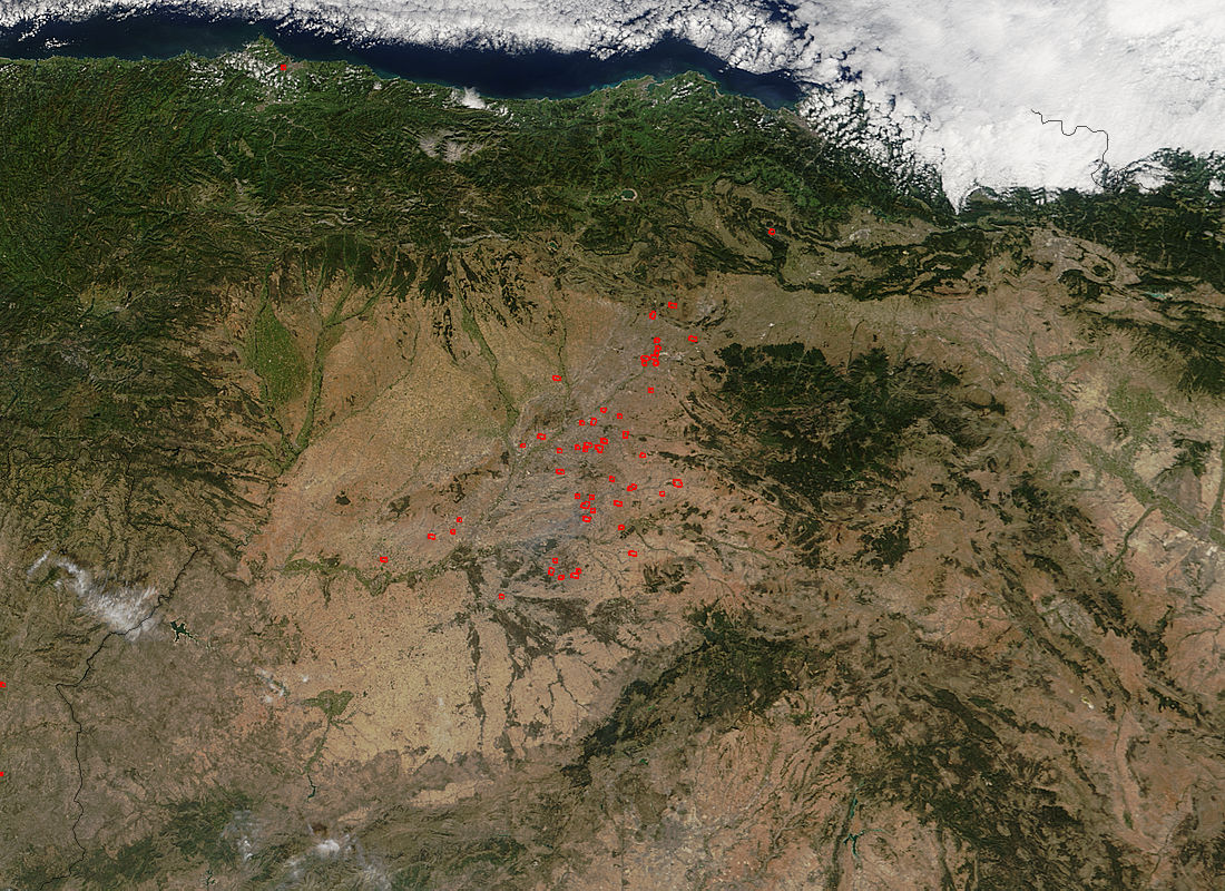 Fires in northern Spain - related image preview