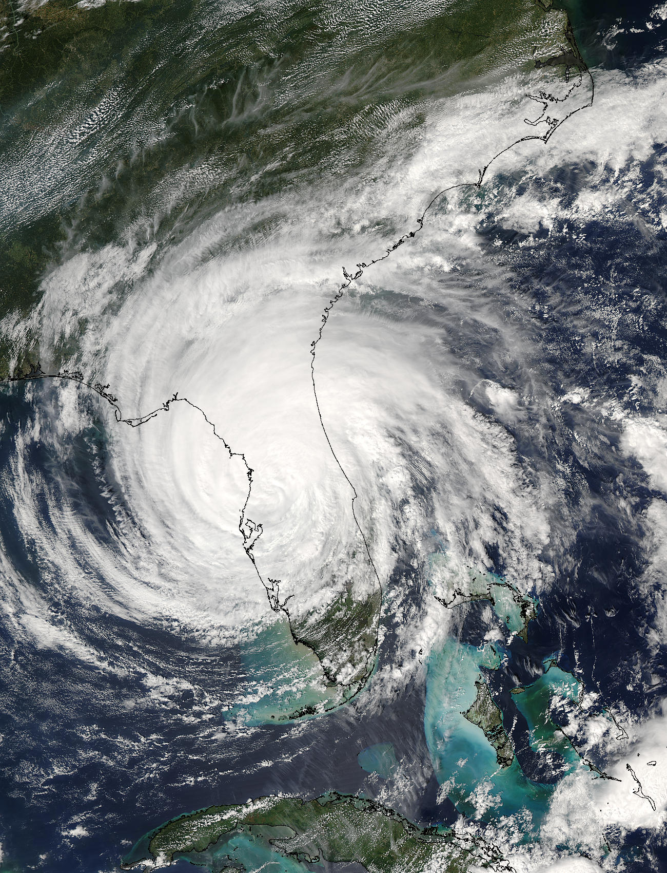 Hurricane Jeanne (11L) over Florida - related image preview