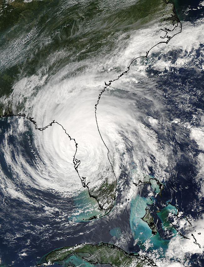 Hurricane Jeanne (11L) over Florida - related image preview