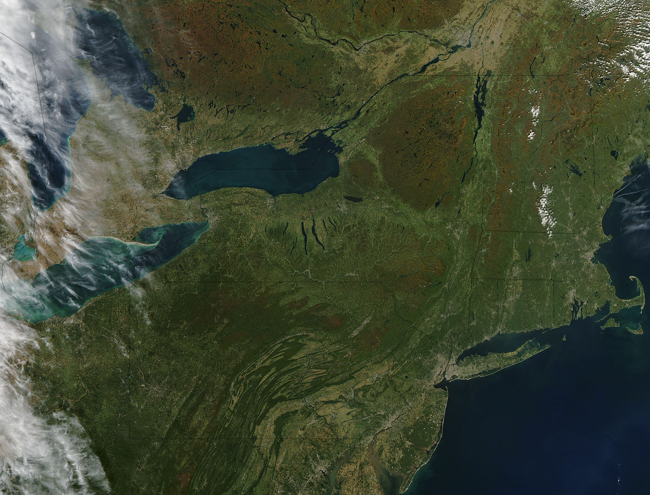 Northeast United States (before fall colors) - related image preview