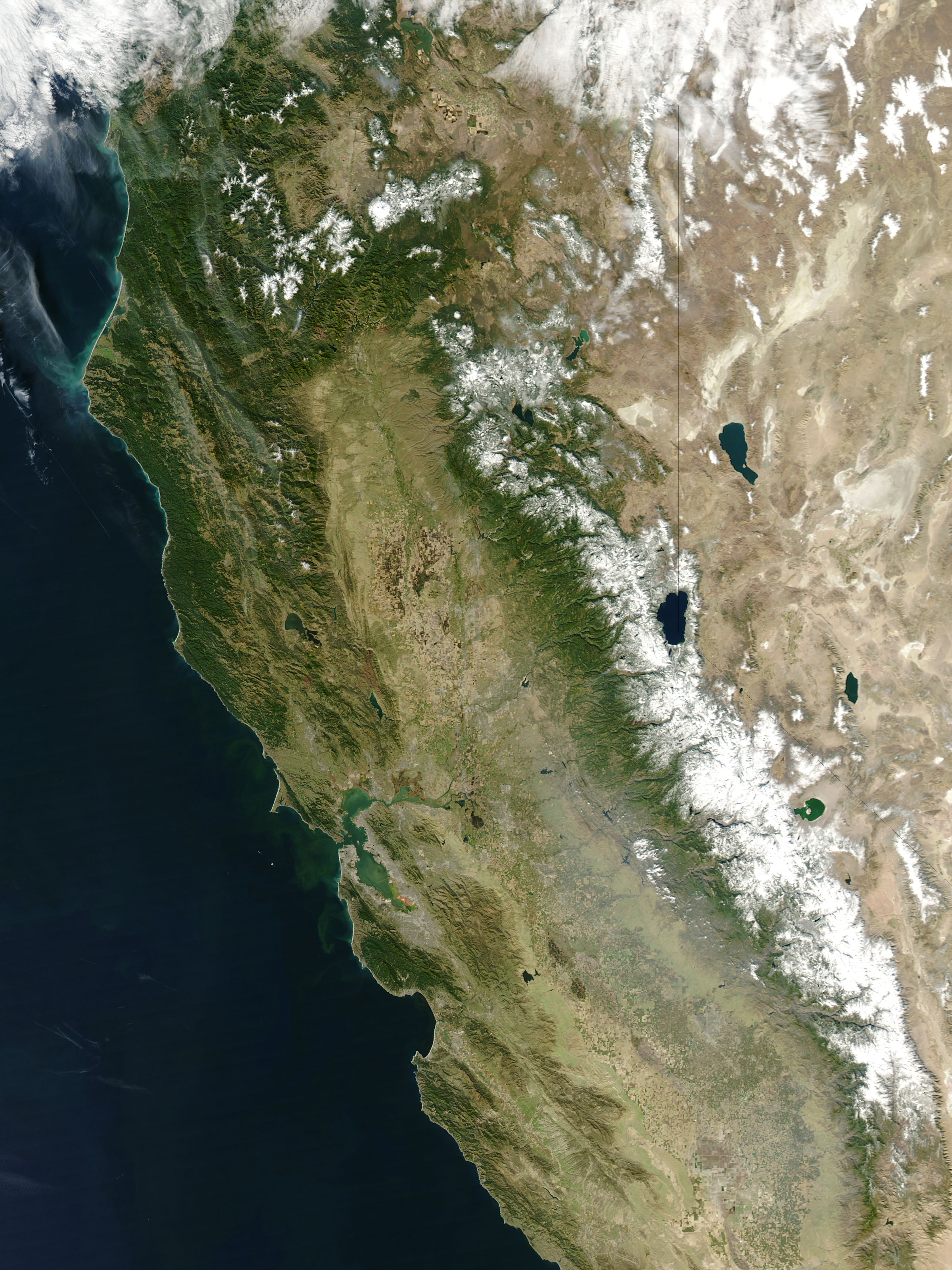 Floods caused by record snow in California - related image preview