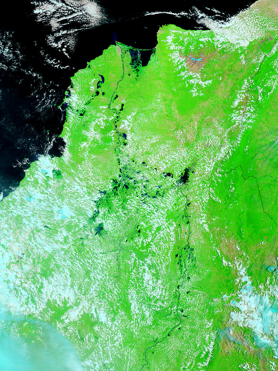 Northern Colombia (before floods, false color) - related image preview