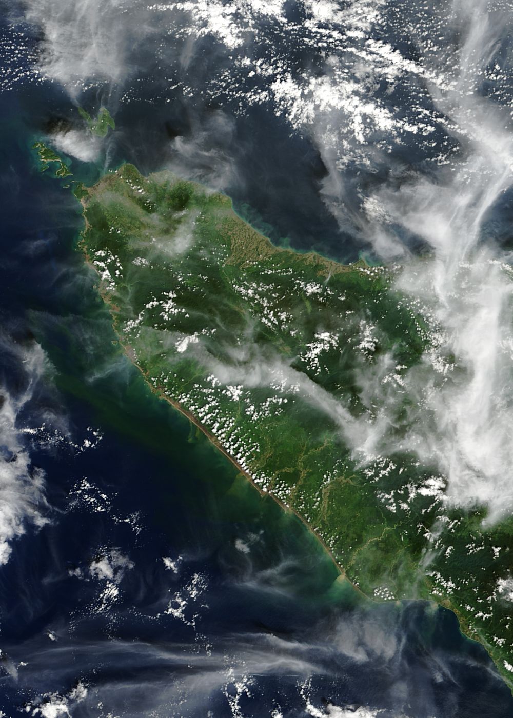 Tsunami damage along Sumatra northern coasts, Indonesia - related image preview