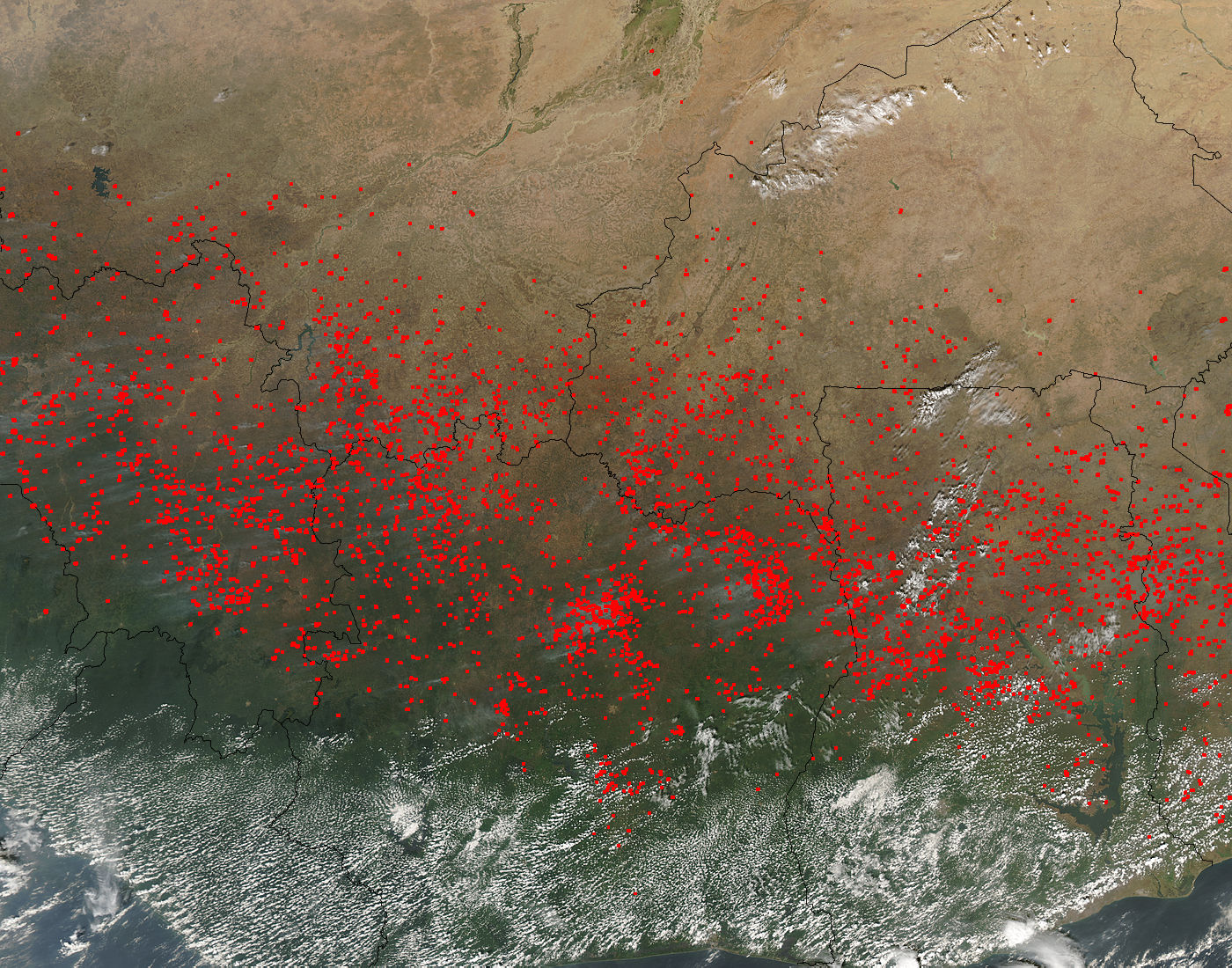 Fires in West Africa - related image preview