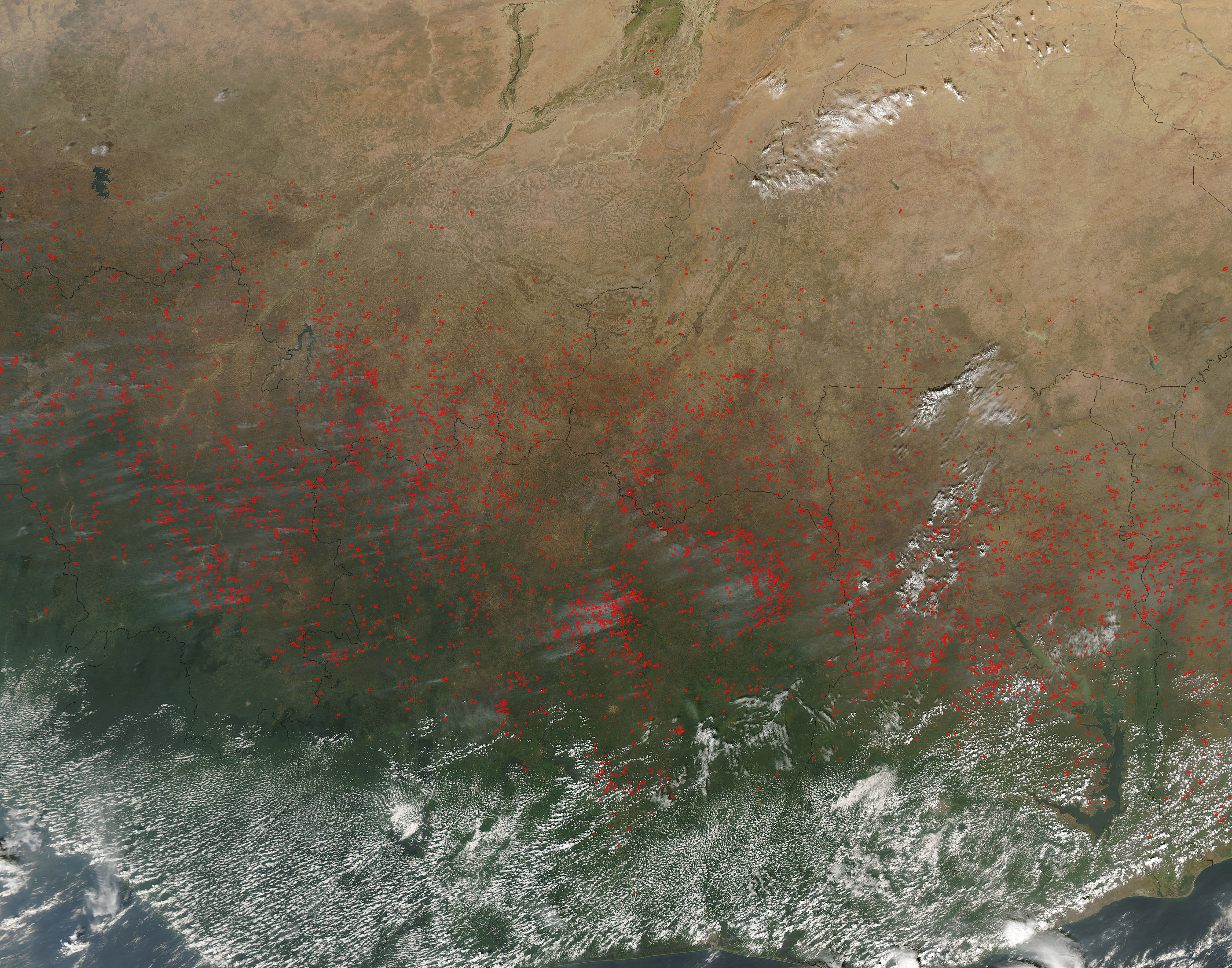 Fires in West Africa - related image preview