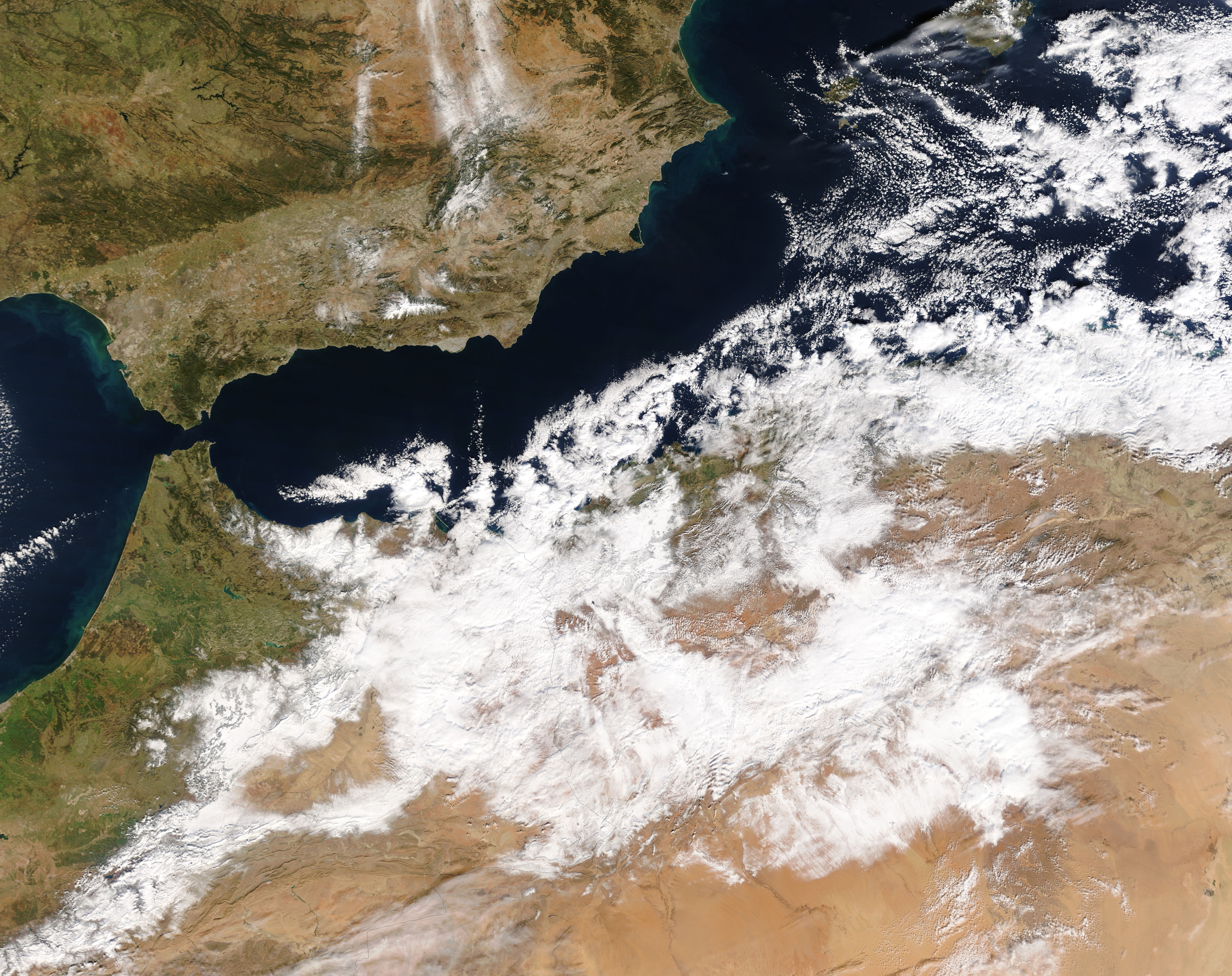 Snow over Northern Africa - related image preview