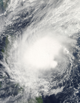 Typhoon Bolaven approaching the Philippines - selected image