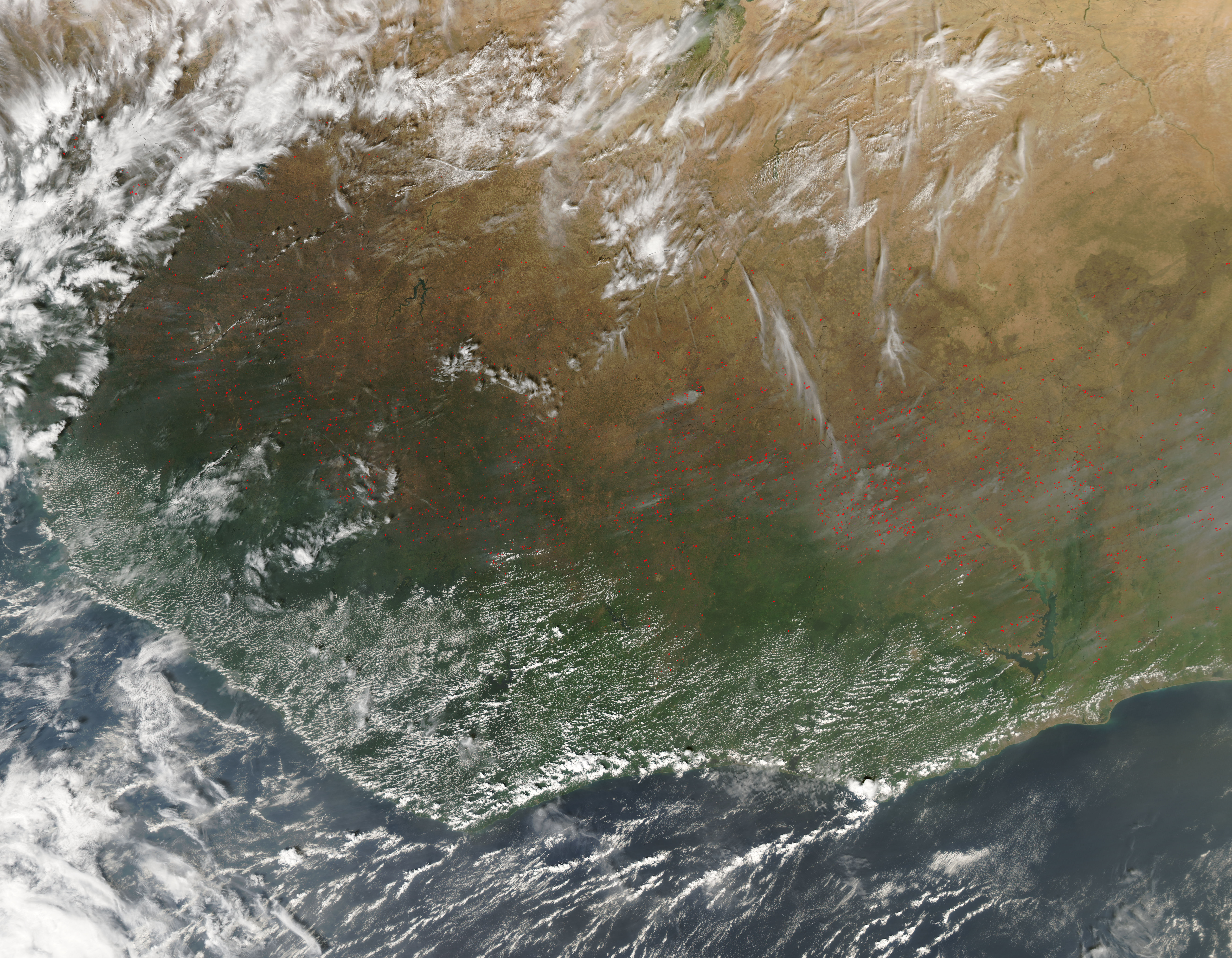 Fires in Western Africa - related image preview