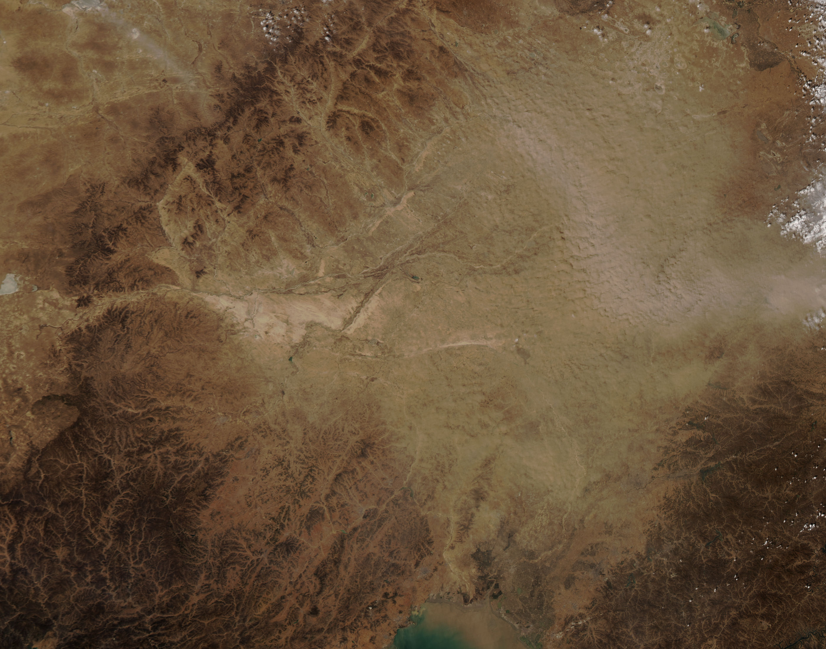 Dust storm in northeastern China - related image preview