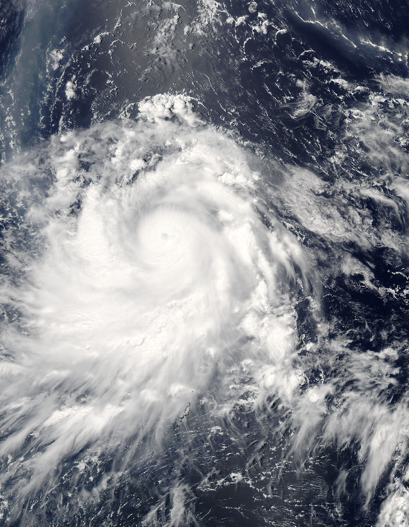 Typhoon Nesat (04W) east of the Philippines - related image preview