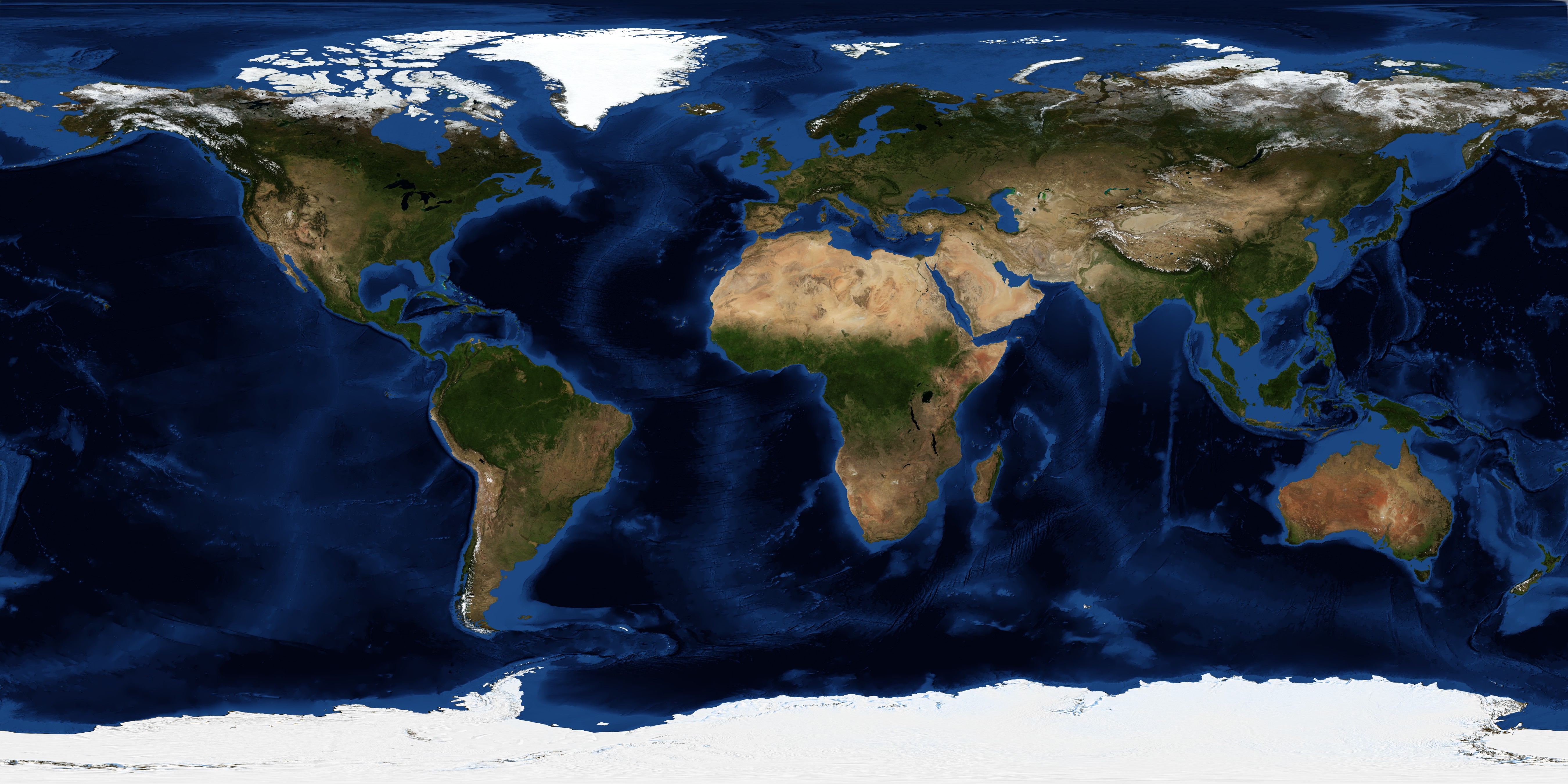 September, Blue Marble Next Generation w/ Topography and Bathymetry - related image preview