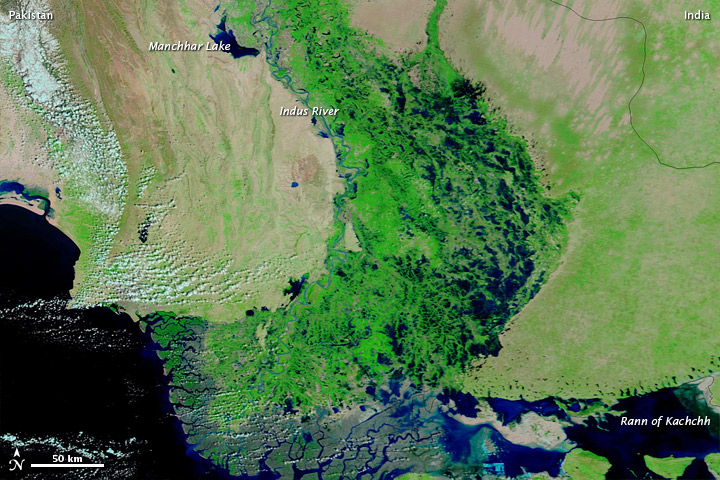 Flooding in Southern Pakistan