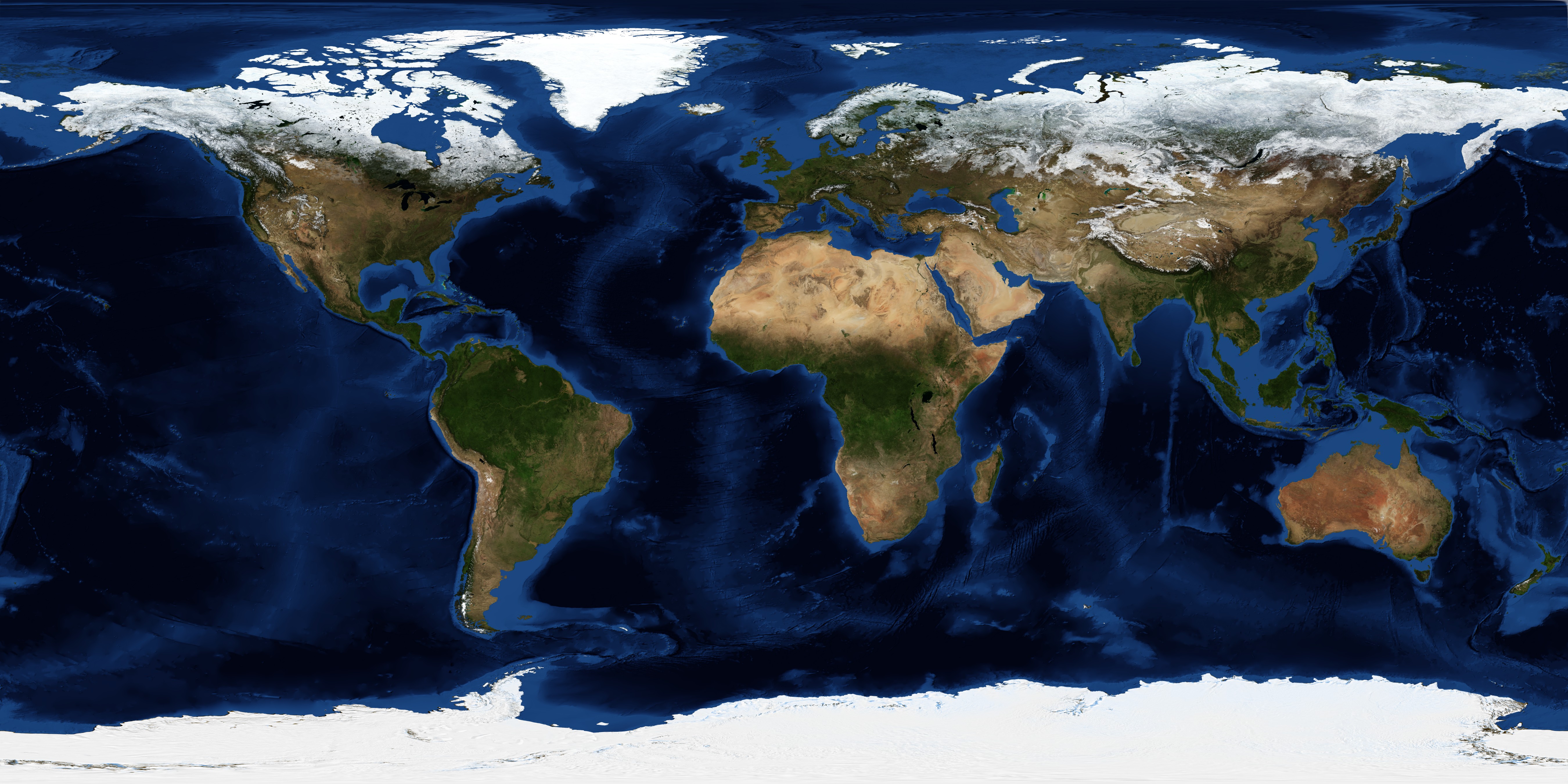 November, Blue Marble Next Generation w/ Topography and Bathymetry - related image preview