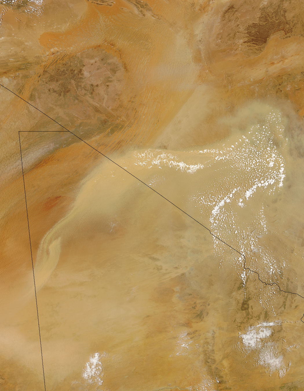 Dust storm in the Sahara Desert - related image preview