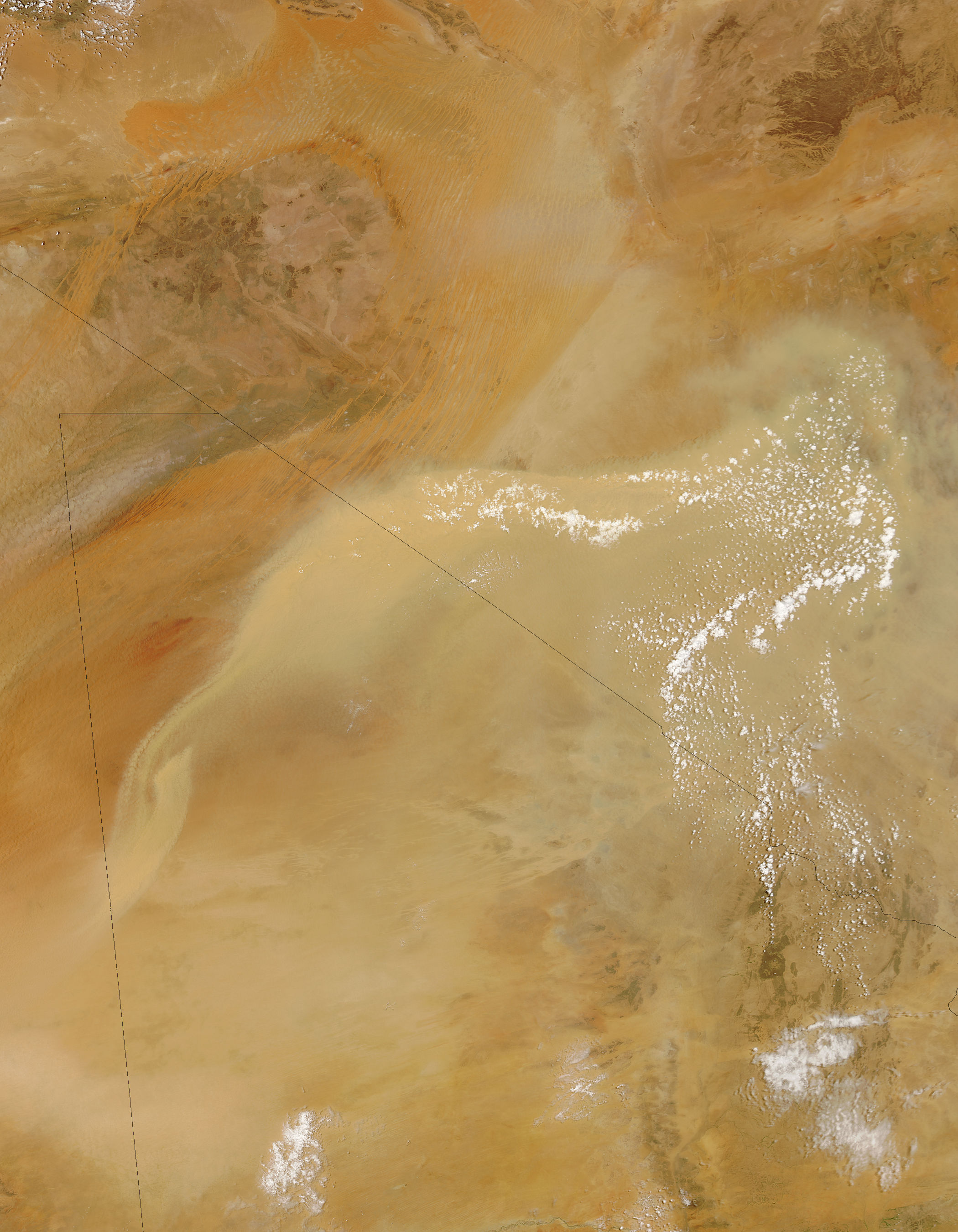 Dust storm in the Sahara Desert - related image preview