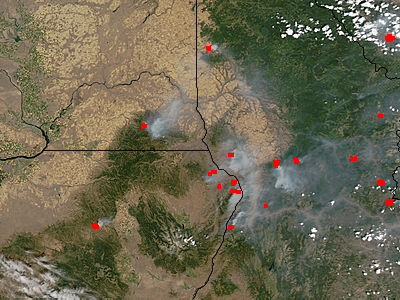 Fires in northwestern United States - related image preview