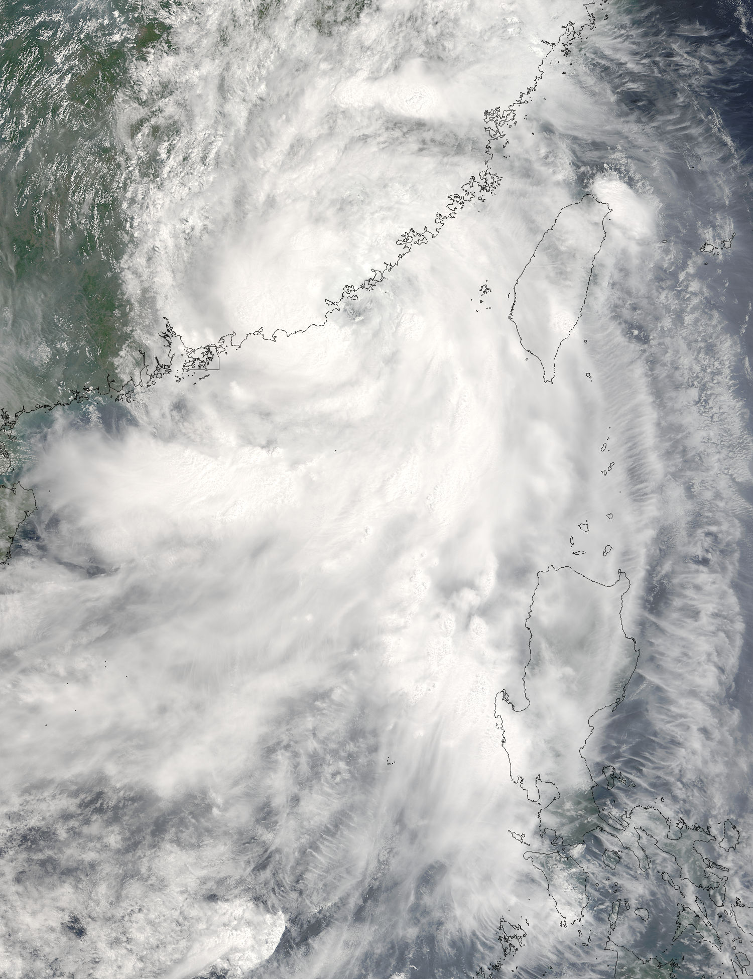 Tropical Storm Sanvu over China - related image preview