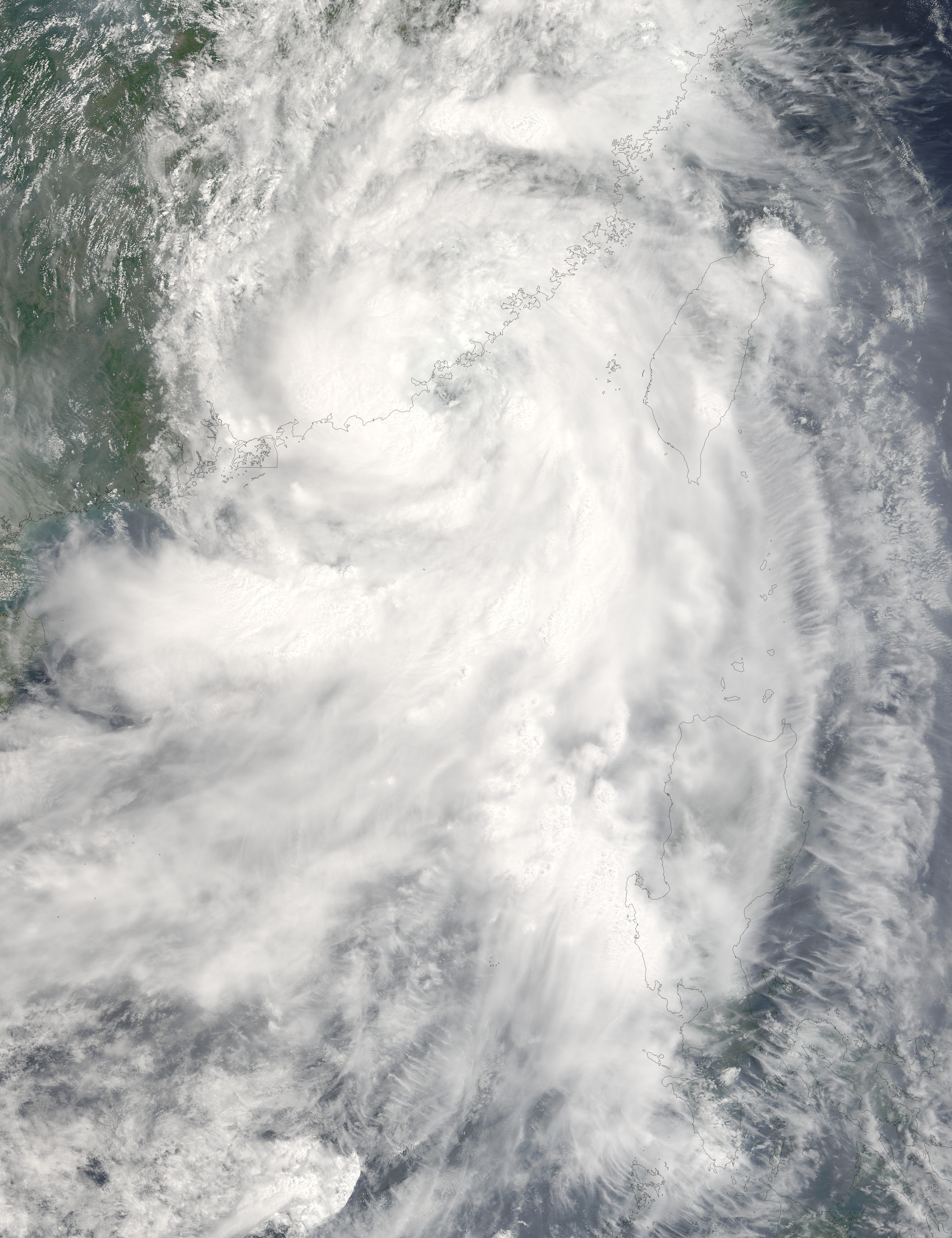 Tropical Storm Sanvu over China - related image preview