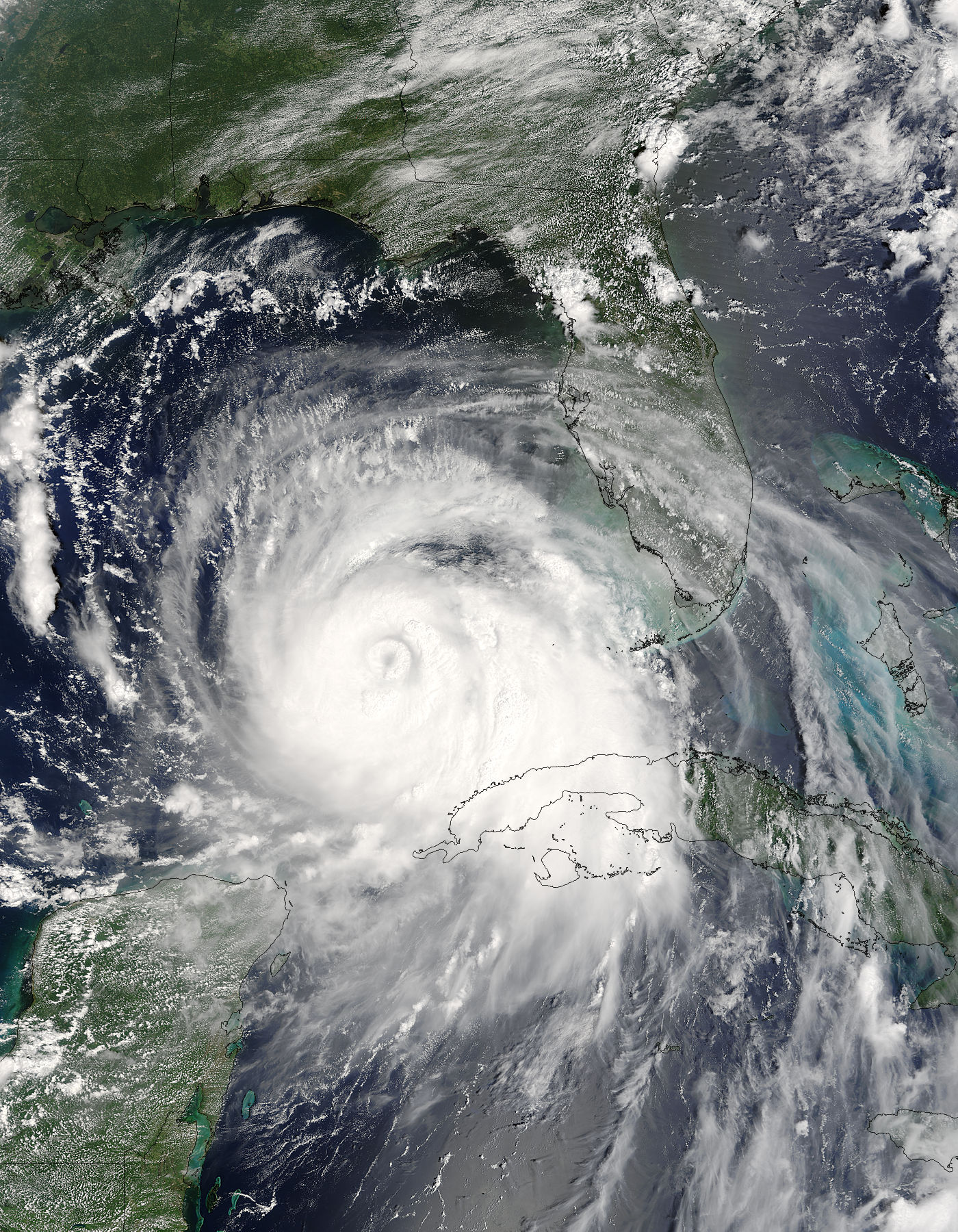 Hurricane Katrina (12L) in the Gulf of Mexico - related image preview